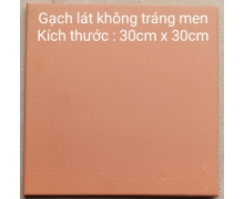 Gạch lát không tráng men 30cm x 30cm
