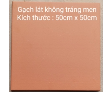Gạch lát không tráng men 50cm x 50cm
