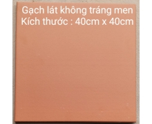 Gạch lát không tráng men 40x40